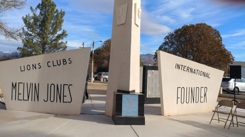 Melvin Jones (founder of Lions Club) outdoor memorial